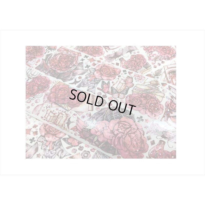 画像10: ダークローズ＊PETテープ＊新七天＊はく離式＊海外マステ＊クリックポスト不可