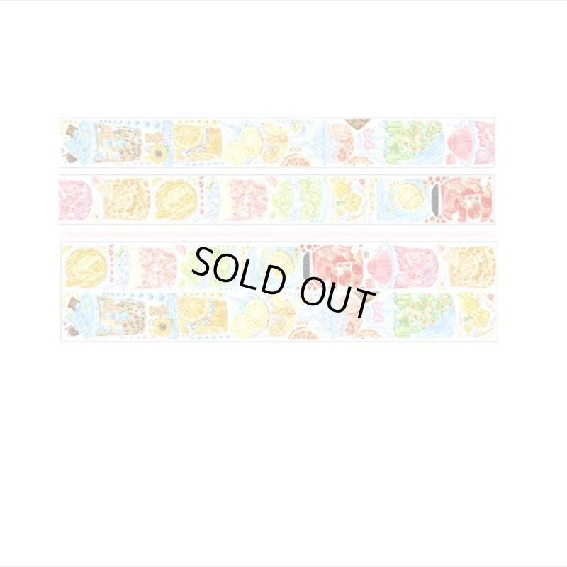 画像12: カラフルドリンク＊特殊インク＊PETテープ＊新七天＊はく離式＊海外マステ＊クリックポスト不可