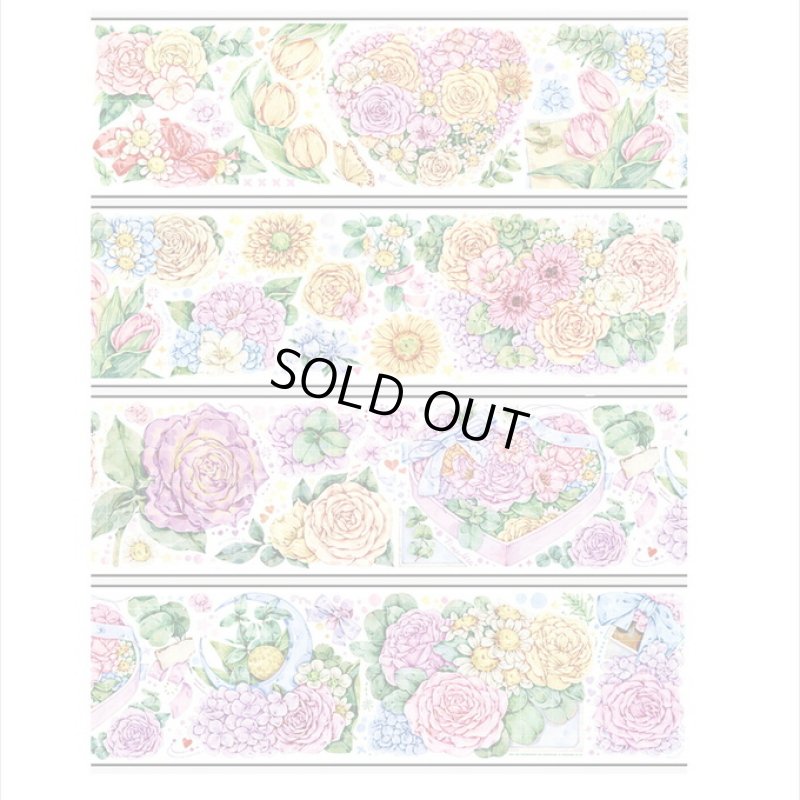 画像14: フラワーギフト＊PETテープ＊新七天＊はく離式＊海外マステ＊クリックポスト不可