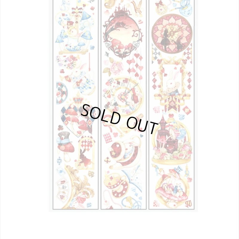 画像12: 不思議の国のアリス＊特殊インク＊PETテープ＊新七天＊はく離式＊海外マステ＊クリックポスト不可