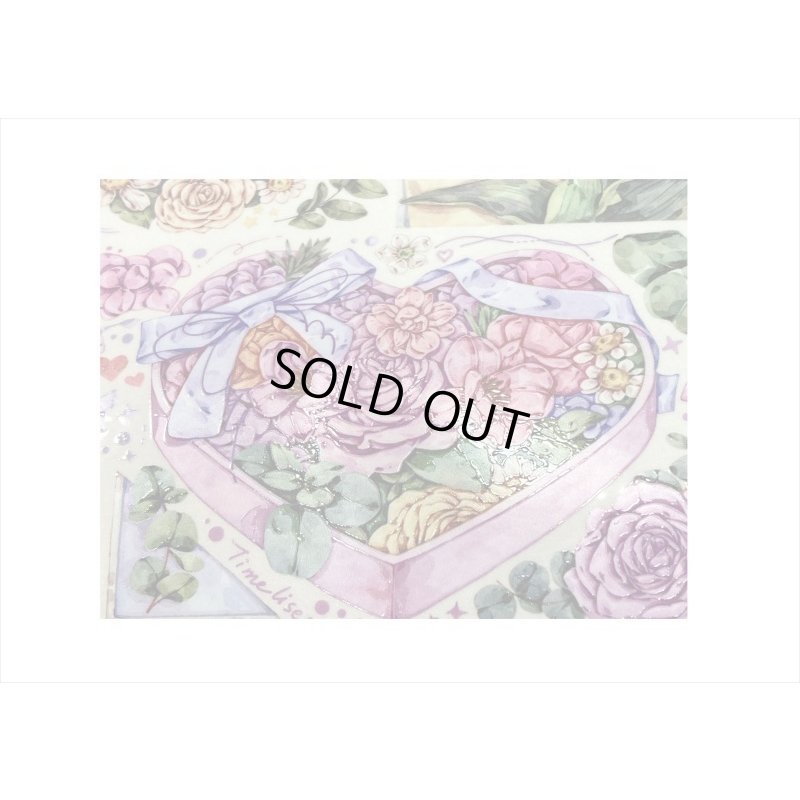 画像5: フラワーギフト＊PETテープ＊新七天＊はく離式＊海外マステ＊クリックポスト不可