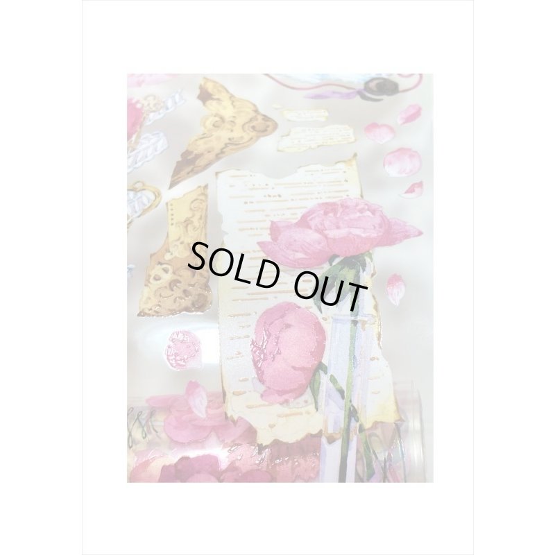 画像5: フラワーティ＊特殊インク＊PETテープ＊新七天＊はく離式＊海外マステ＊クリックポスト不可