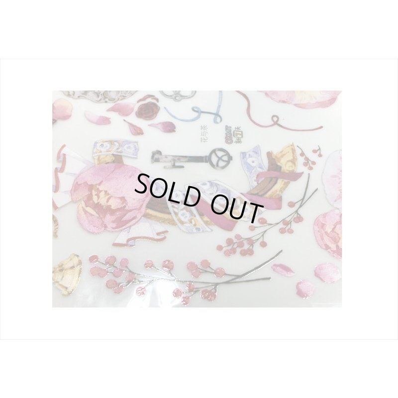 画像9: フラワーティ＊特殊インク＊PETテープ＊新七天＊はく離式＊海外マステ＊クリックポスト不可