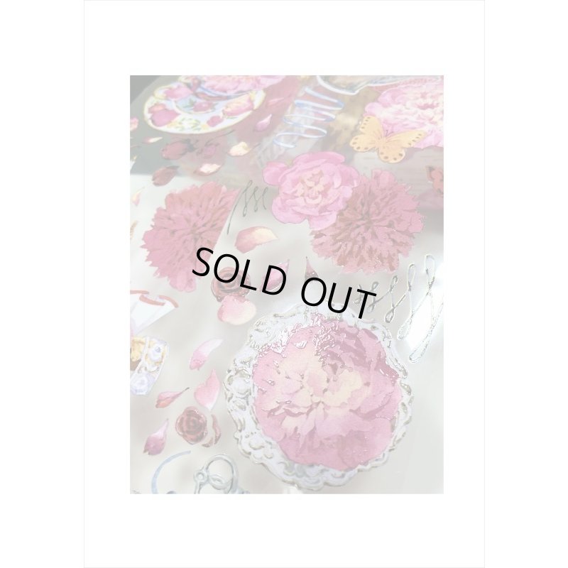 画像7: フラワーティ＊特殊インク＊PETテープ＊新七天＊はく離式＊海外マステ＊クリックポスト不可