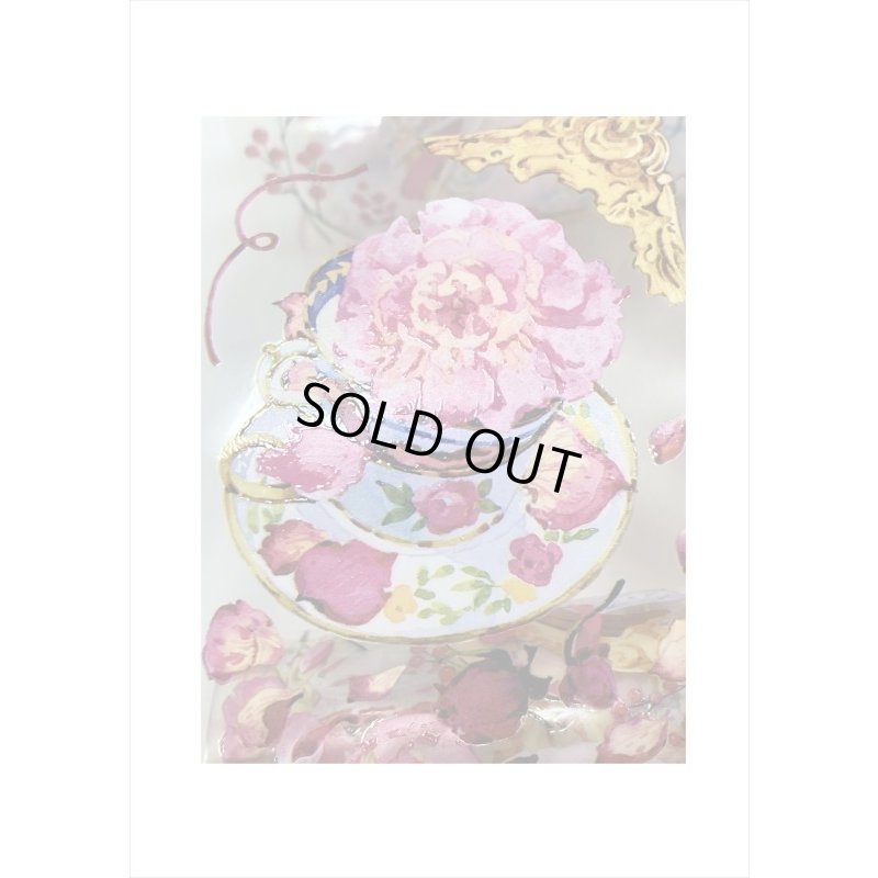 画像4: フラワーティ＊特殊インク＊PETテープ＊新七天＊はく離式＊海外マステ＊クリックポスト不可