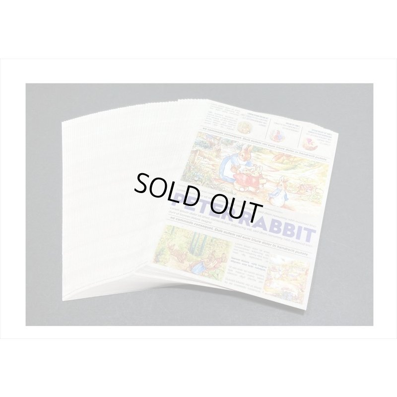 画像7: ピーターラビット＊小さな新聞＊ペーパーセット＊60枚＊海外製