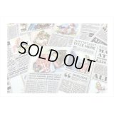 不思議の国のアリス＊小さな新聞＊ペーパーセット＊60枚＊海外製
