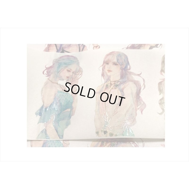 画像6: パステルヘアー＊特殊インク＊和紙テープ＊新七天＊はく離式＊海外マステ＊クリックポスト不可