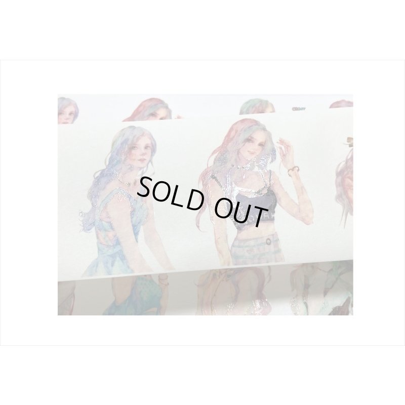 画像4: パステルヘアー＊特殊インク＊和紙テープ＊新七天＊はく離式＊海外マステ＊クリックポスト不可