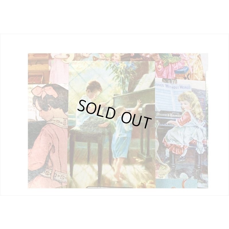 画像3: 音楽＊豆本みたいなシールブック＊50枚＊海外製