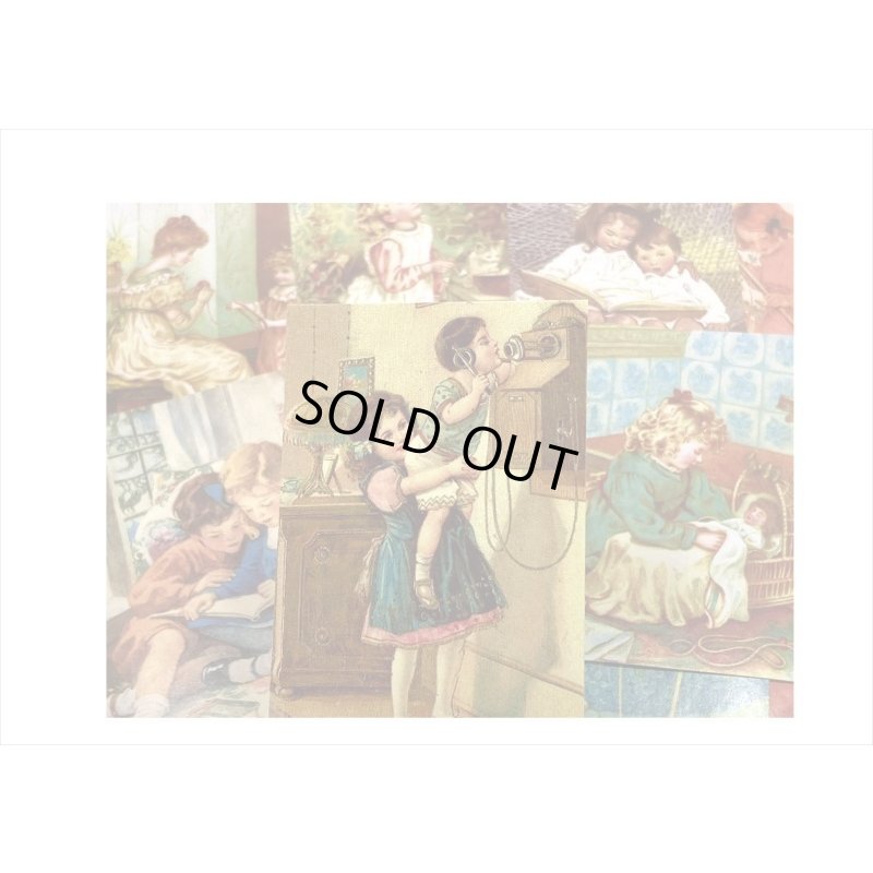 画像5: 可愛い子供＊豆本みたいなシールブック＊50枚＊海外製