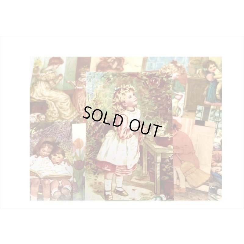 画像3: 可愛い子供＊豆本みたいなシールブック＊50枚＊海外製