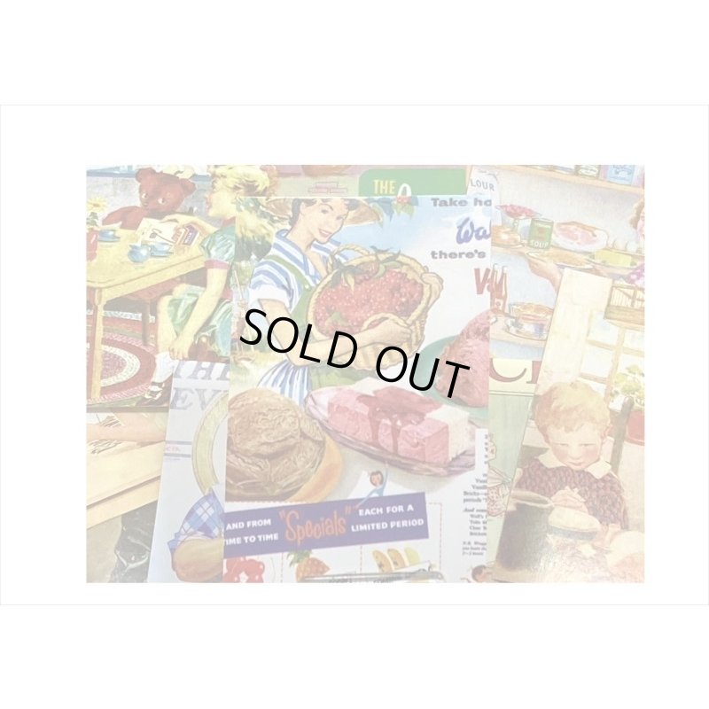 画像4: グルメ＊豆本みたいなシールブック＊50枚＊海外製