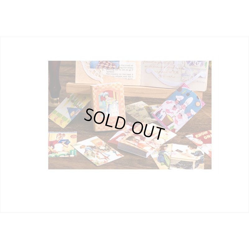 画像7: グルメ＊豆本みたいなシールブック＊50枚＊海外製