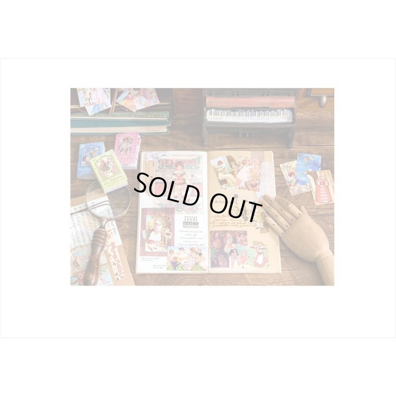 画像10: 可愛い子供＊豆本みたいなシールブック＊50枚＊海外製