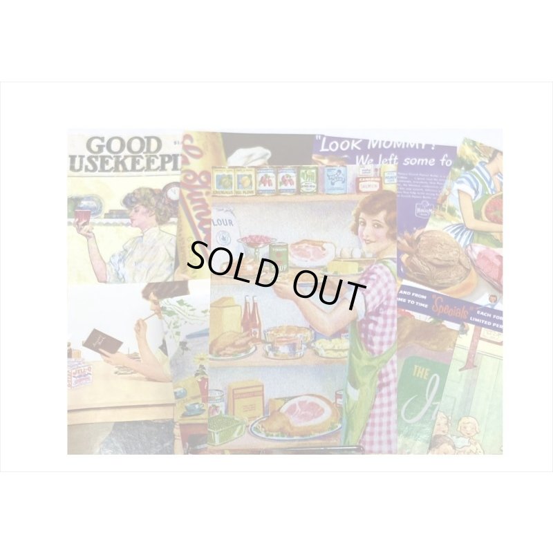 画像3: グルメ＊豆本みたいなシールブック＊50枚＊海外製