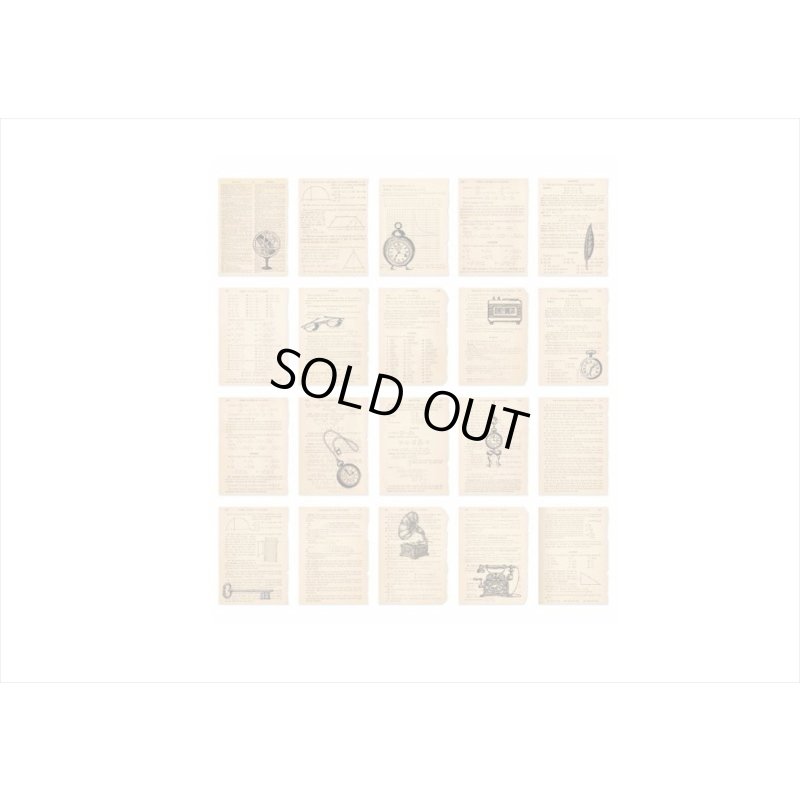 画像8: 古い洋書みたい♪＊数学＊ペーパーセット＊60枚＊海外製