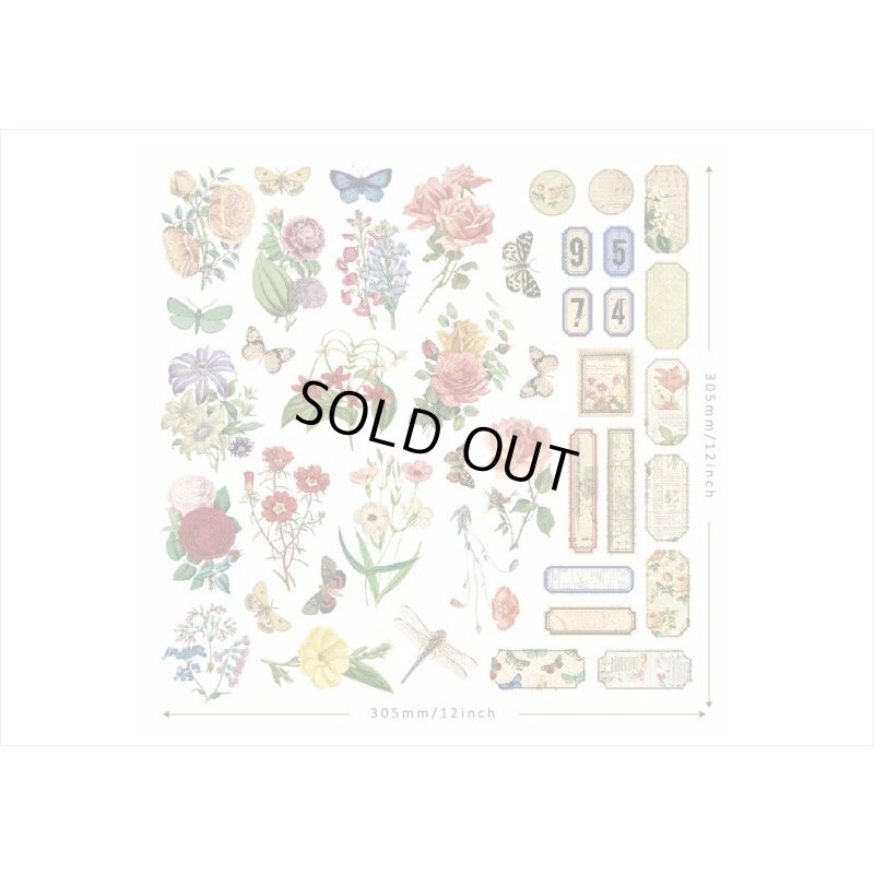 画像4: いろいろ使えるダイカット＊2214＊光沢シール＊40枚プラス＊海外製