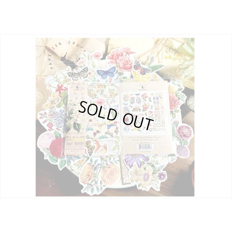 画像3: いろいろ使えるダイカット＊2214＊光沢シール＊40枚プラス＊海外製