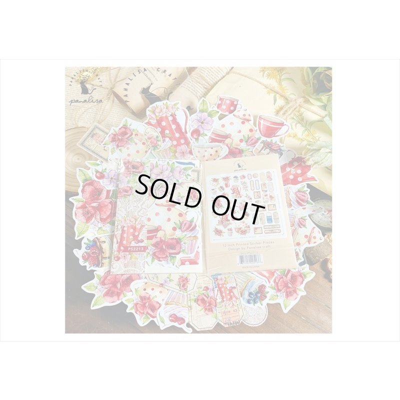 画像3: いろいろ使えるダイカット＊2213＊光沢シール＊40枚プラス＊海外製