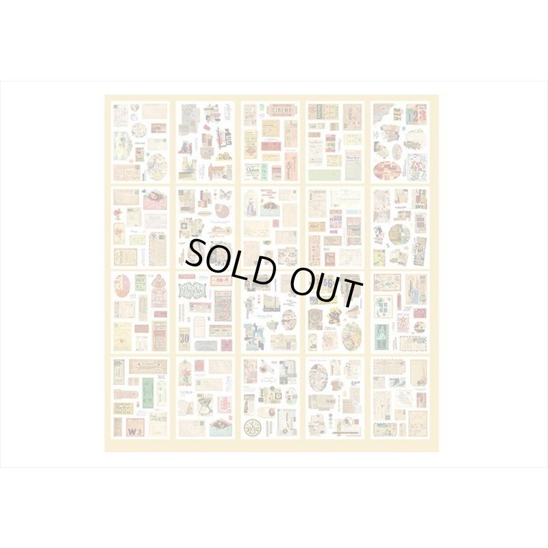 画像9: 3種のシールブック＊コラージュ＊ダイカット＊20シート＊海外製