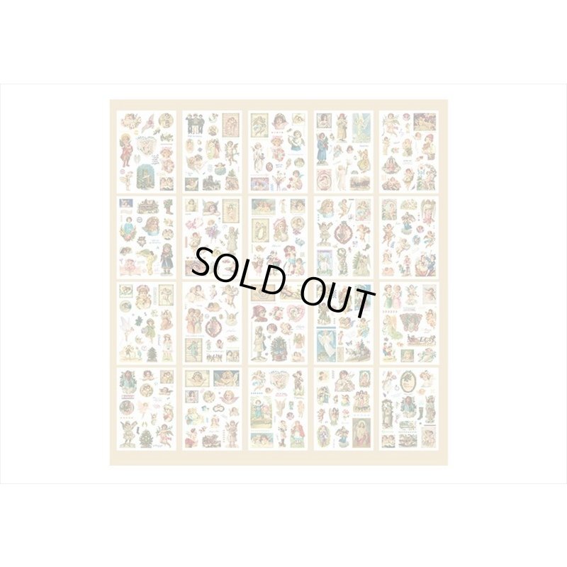 画像9: 3種のシールブック＊天使＊ダイカット＊20シート＊海外製