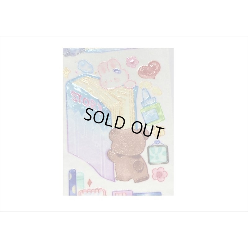 画像4: クッキング♪くま＆うさぎ✿和紙テープ＊特殊インク＊はく離式＊海外マステ＊クリックポスト不可