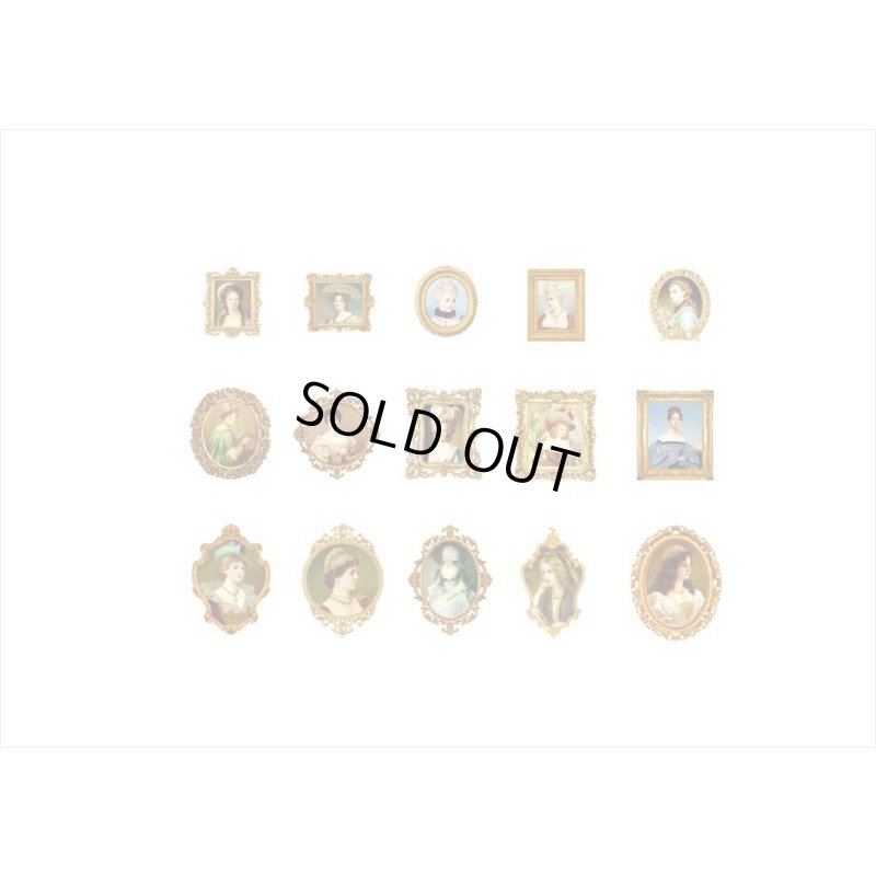 画像8: フレーム付＊貴族＊PETシール＊30枚入り＊海外製