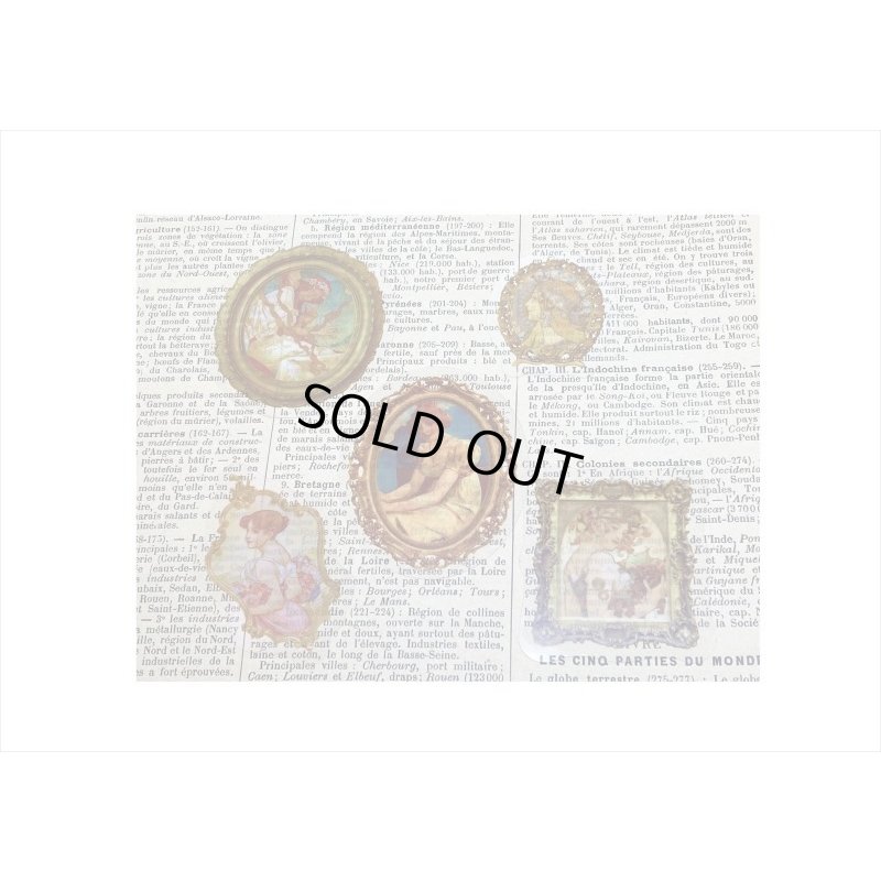 画像7: フレーム付＊ミュシャ＊PETシール＊30枚入り＊海外製