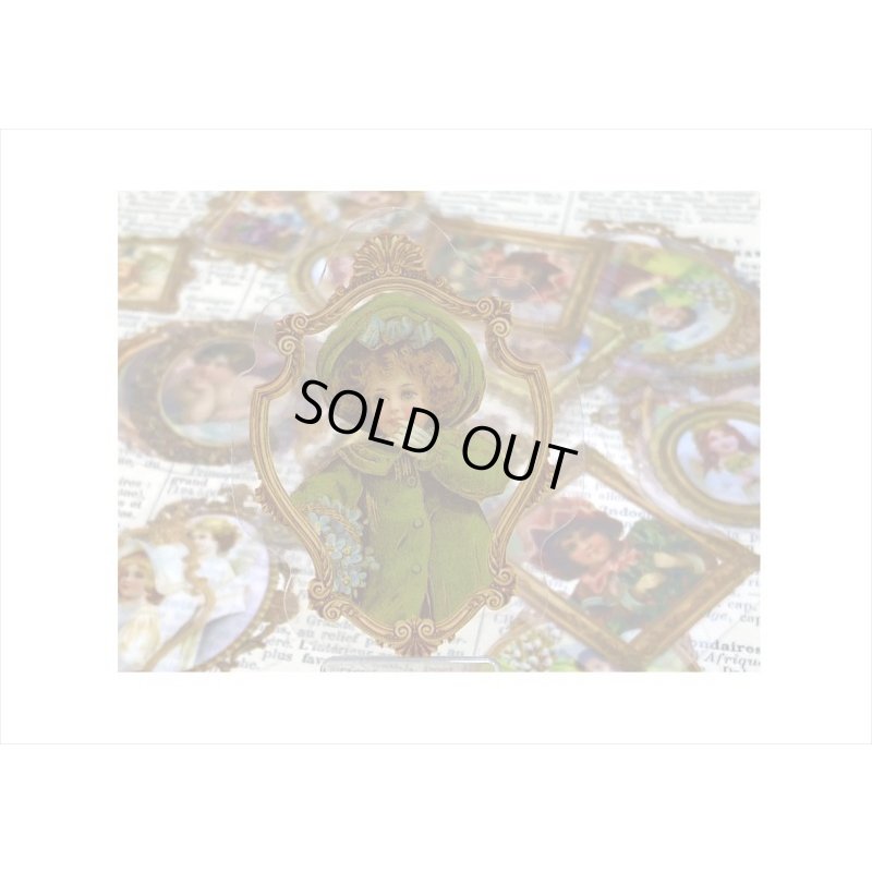 画像3: フレーム付＊天使＊PETシール＊30枚入り＊海外製