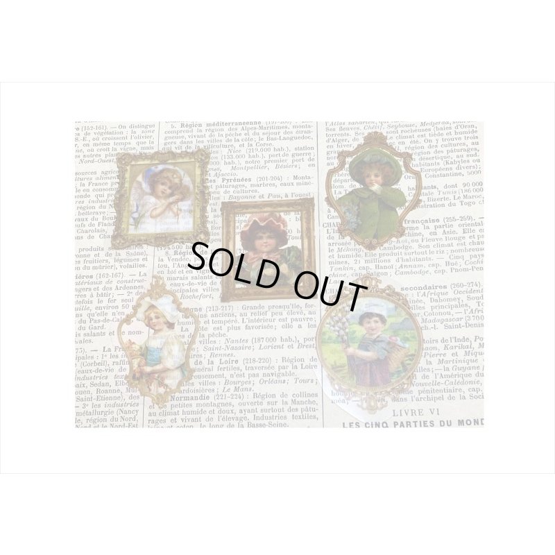 画像7: フレーム付＊天使＊PETシール＊30枚入り＊海外製