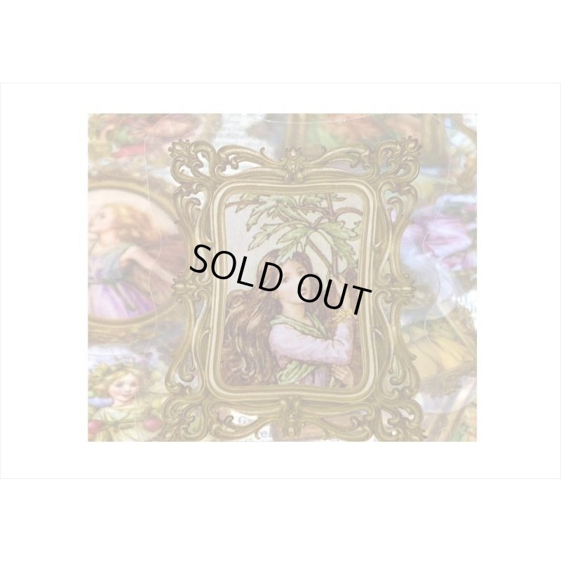 画像4: フレーム付＊花の妖精＊PETシール＊30枚入り＊海外製