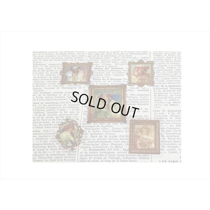 画像6: フレーム付＊ミュシャ＊PETシール＊30枚入り＊海外製