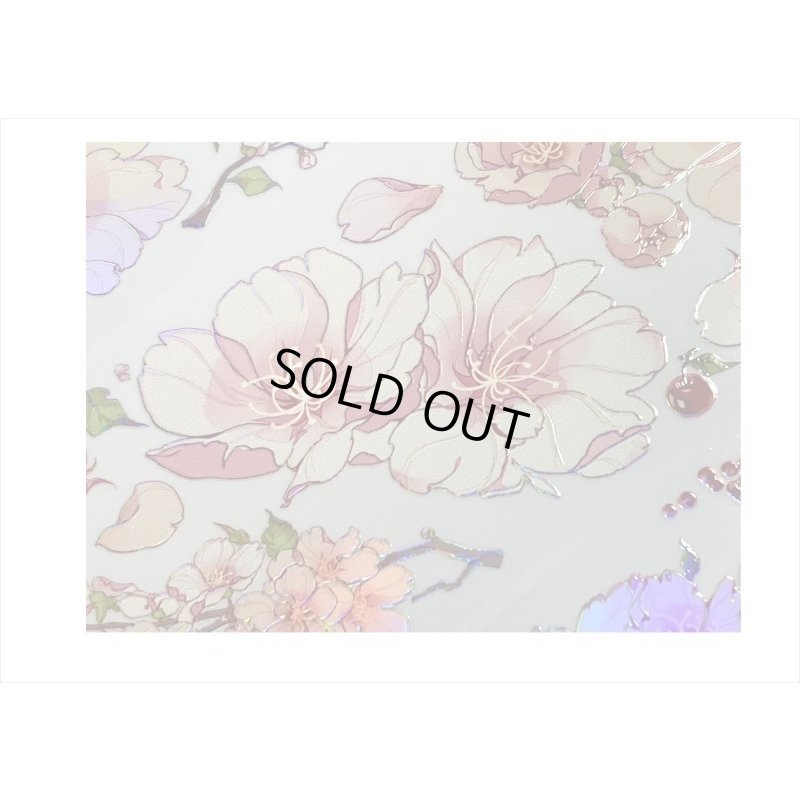 画像8: エンボス金箔＊桜＊PETテープ＊はく離式＊海外マステ＊クリックポスト不可