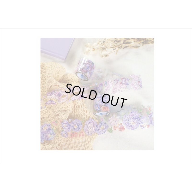 画像16: エンボス金箔＊バタフライ＊PETテープ＊はく離式＊海外マステ＊クリックポスト不可