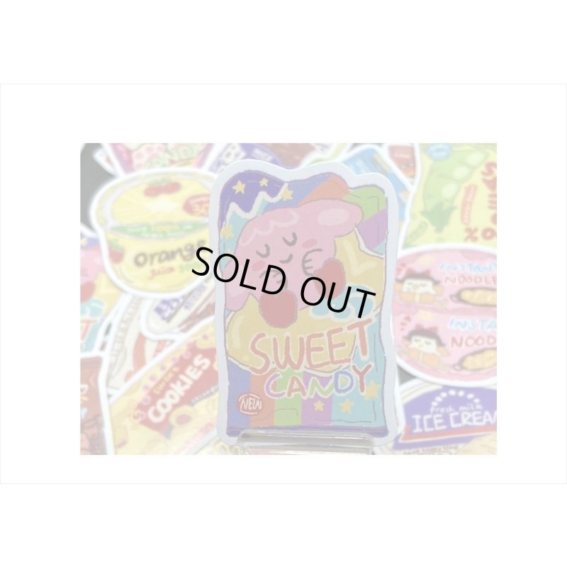 画像3: チョコレート＊カラフル＊デコステッカー＊40枚入り＊海外製