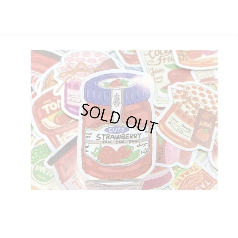 画像4: トマト＊カラフル＊デコステッカー＊40枚入り＊海外製