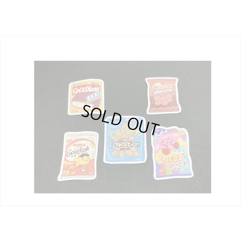 画像7: チョコレート＊カラフル＊デコステッカー＊40枚入り＊海外製