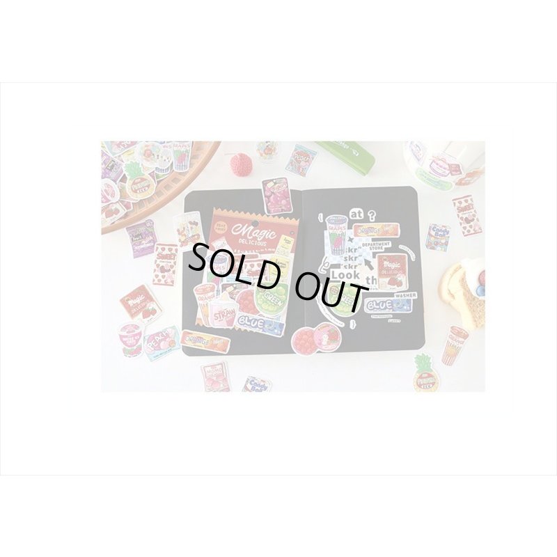 画像10: マジック＊カラフル＊デコステッカー＊40枚入り＊海外製
