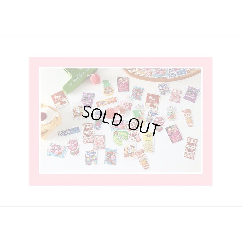 画像11: マジック＊カラフル＊デコステッカー＊40枚入り＊海外製