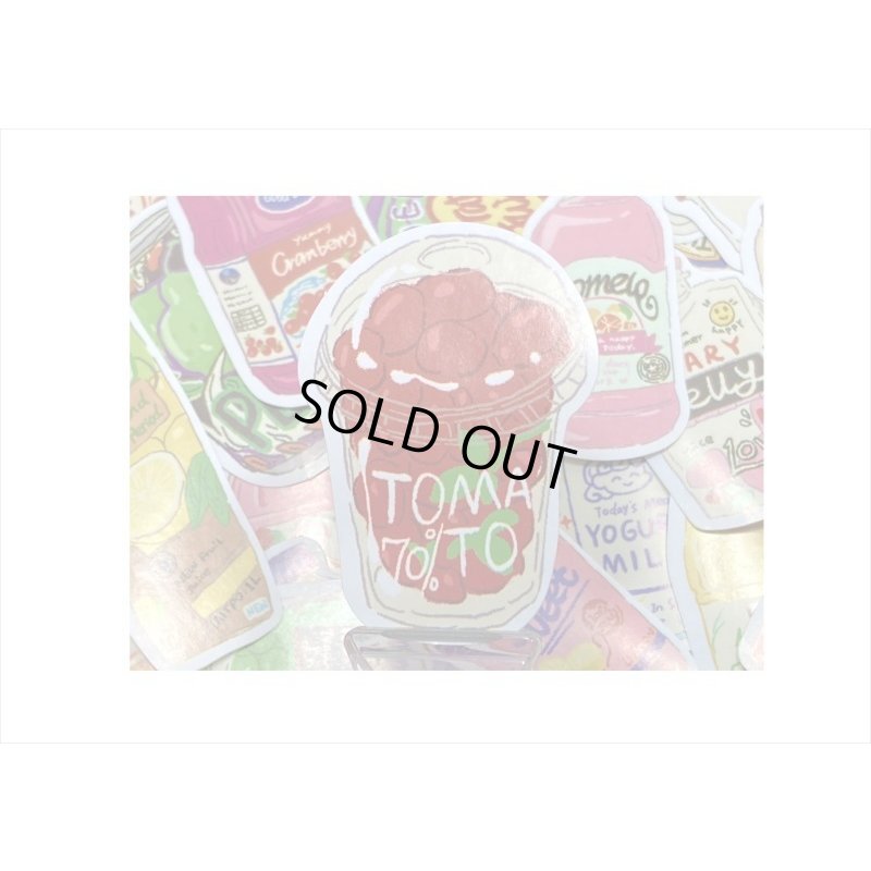 画像4: ストロベリー＊カラフル＊デコステッカー＊40枚入り＊海外製