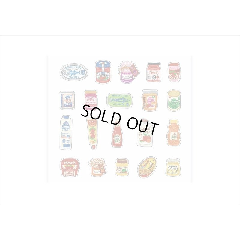 画像9: トマト＊カラフル＊デコステッカー＊40枚入り＊海外製