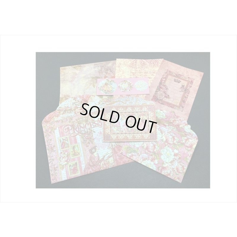 画像3: 総柄♪エンベロープセット＊ローズプリンセス＊3サイズ＊海外製
