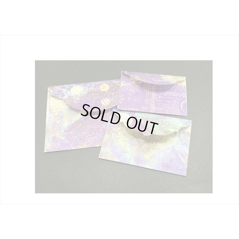 画像4: 総柄♪エンベロープセット＊宇宙＊3サイズ＊海外製