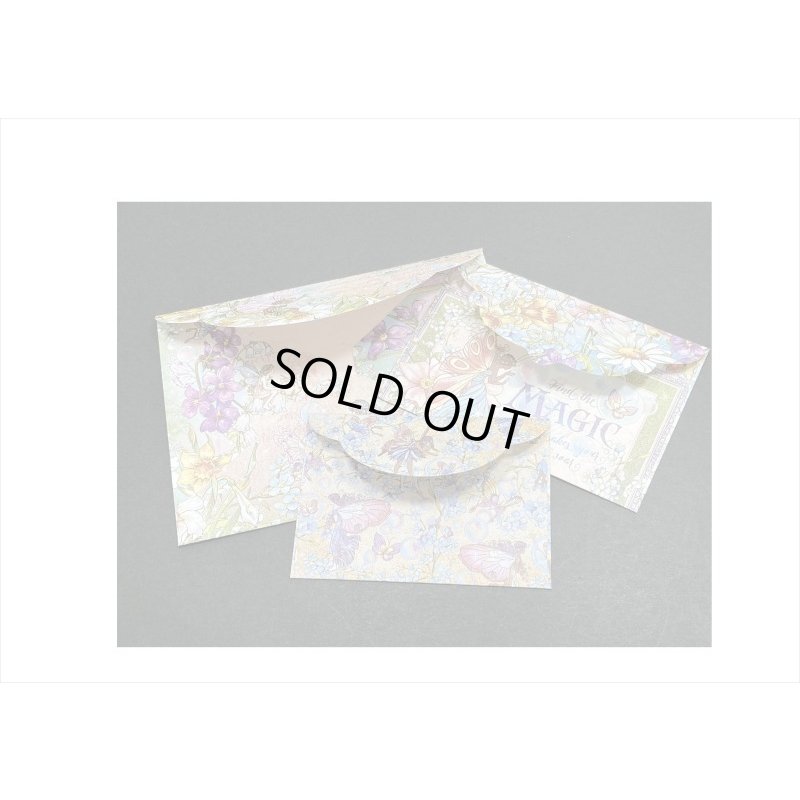 画像4: 総柄♪エンベロープセット＊妖精＊3サイズ＊海外製