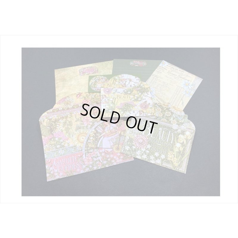 画像3: 総柄♪エンベロープセット＊花の絨毯＊3サイズ＊海外製