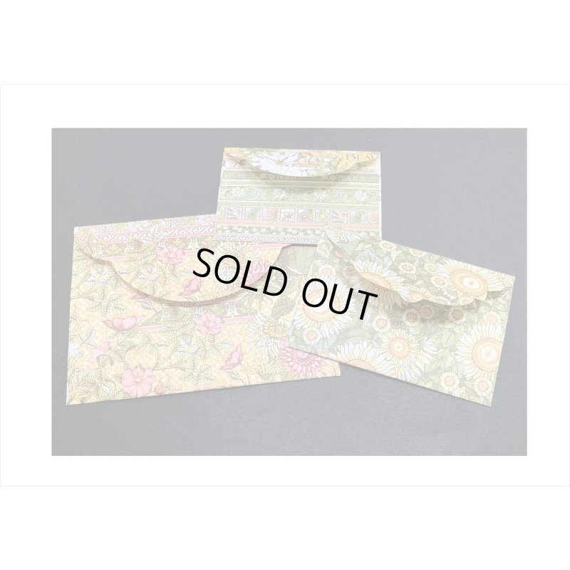 画像4: 総柄♪エンベロープセット＊花の絨毯＊3サイズ＊海外製