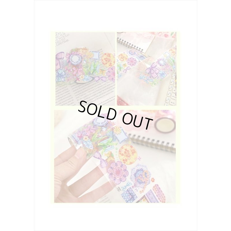 画像14: 幸せのブルーギフト＊特殊インク＊はく離式＊新七天＊海外マステ＊クリックポスト不可