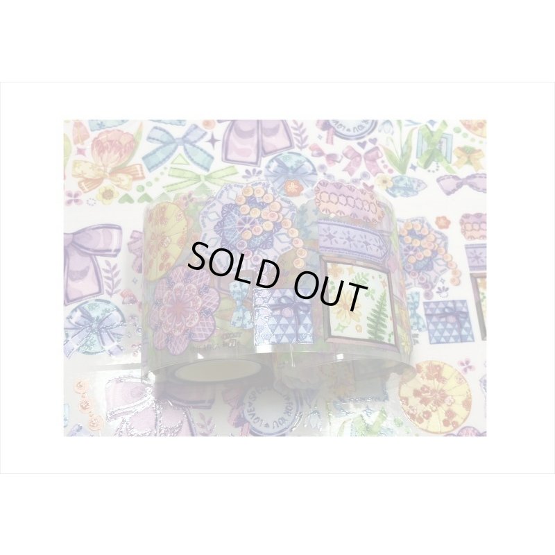 画像3: 幸せのブルーギフト＊特殊インク＊はく離式＊新七天＊海外マステ＊クリックポスト不可