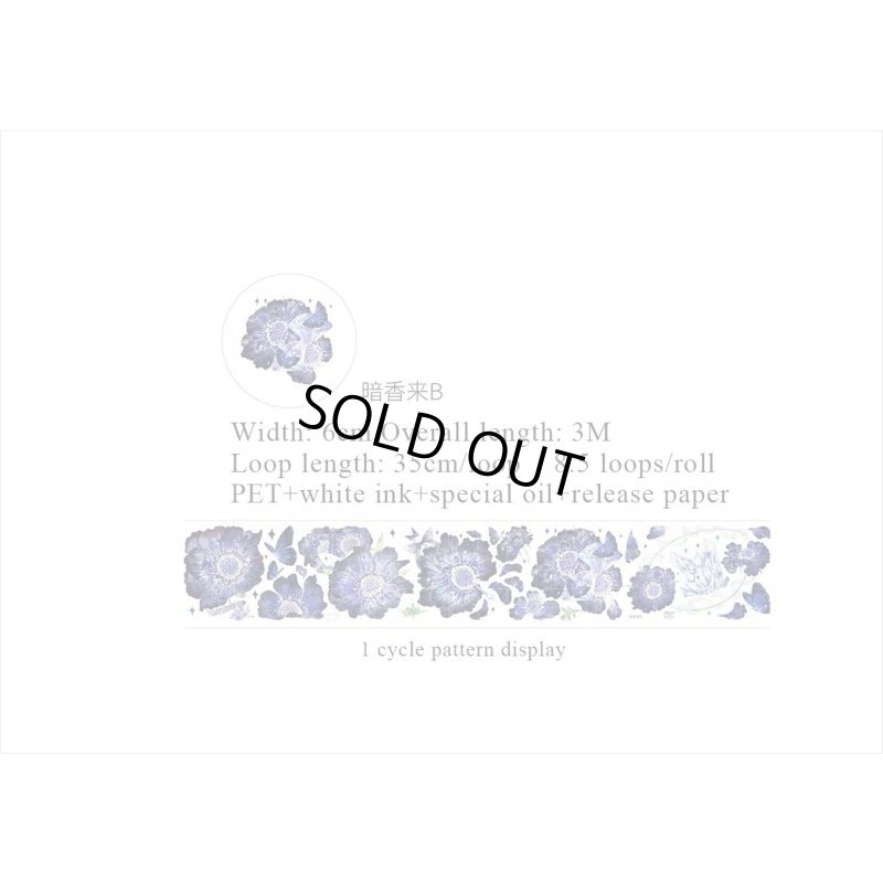 画像8: ダークフレグランス＊特殊インク＊はく離式＊新七天＊海外マステ＊クリックポスト不可